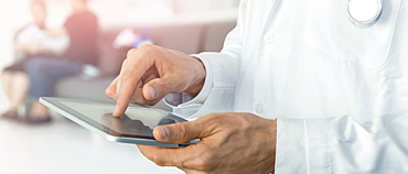 Blog Leveraging Technology Doctor using Netsmart Applications on a Tablet