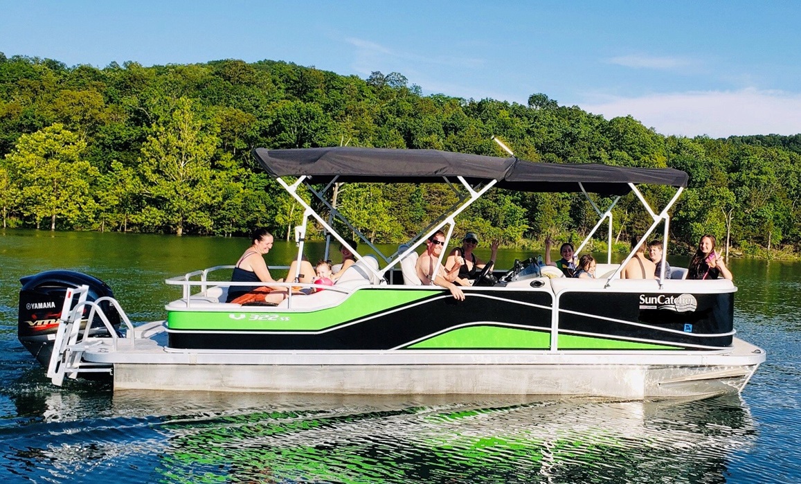 Amy Wilson on her boat