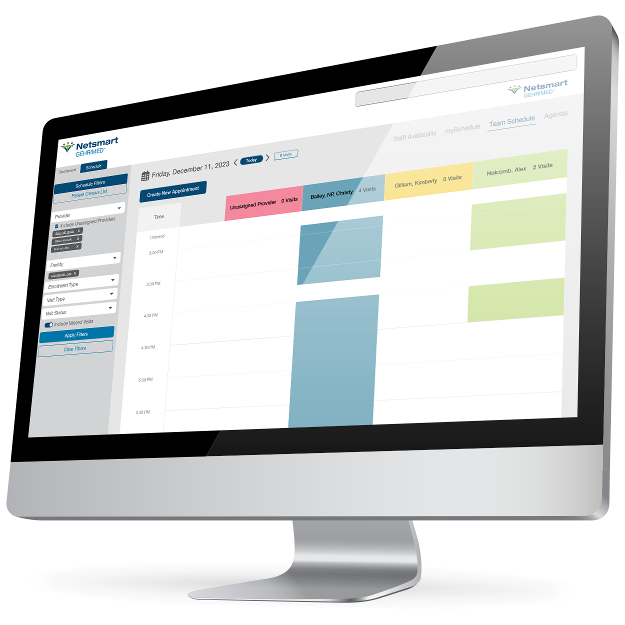 Geriatric Primary Care + EHR Software | Dashboard Example - Netsmart is the leading geriatric EHR and care management software designed for geriatric care settings