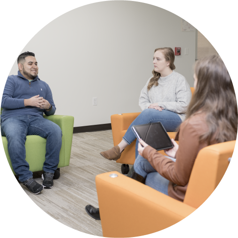 group therapy circle