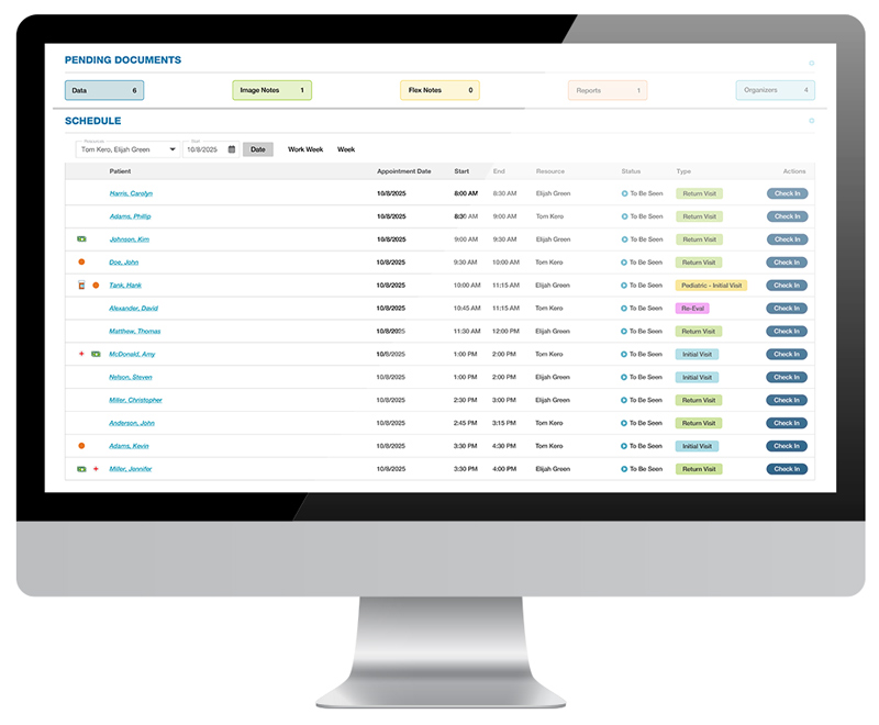 TheraOffice Clinic Navigator