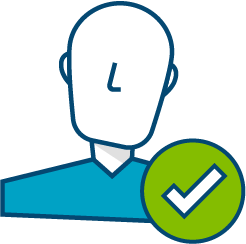 User satisfaction icon - Netsmart CareRouter® mobile dispatching technology